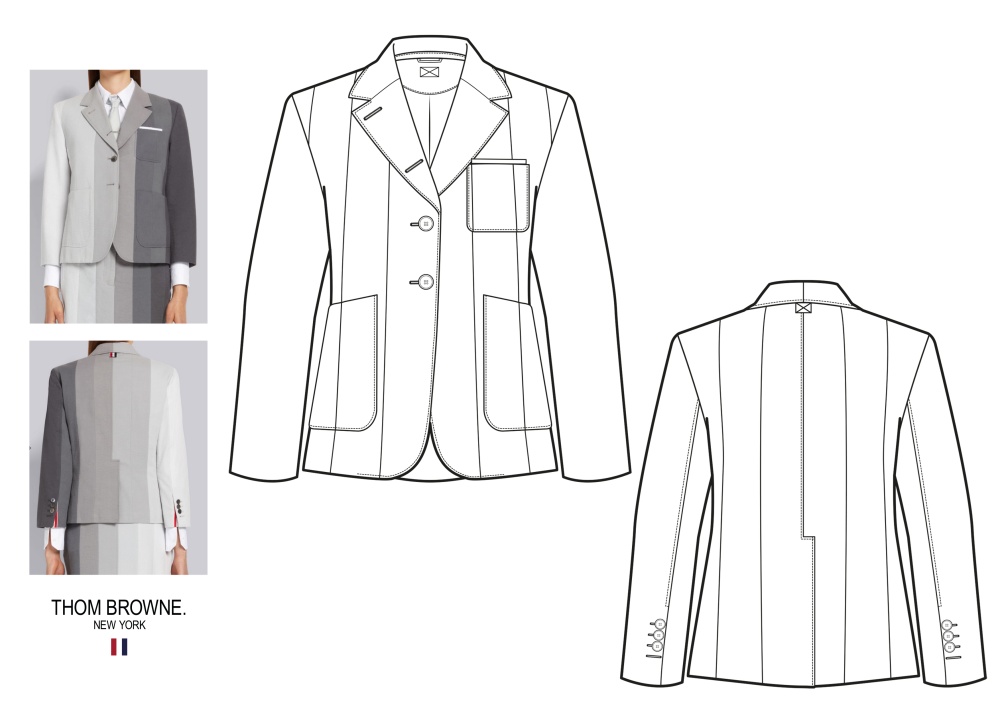 Flat Thom Browne Jacket