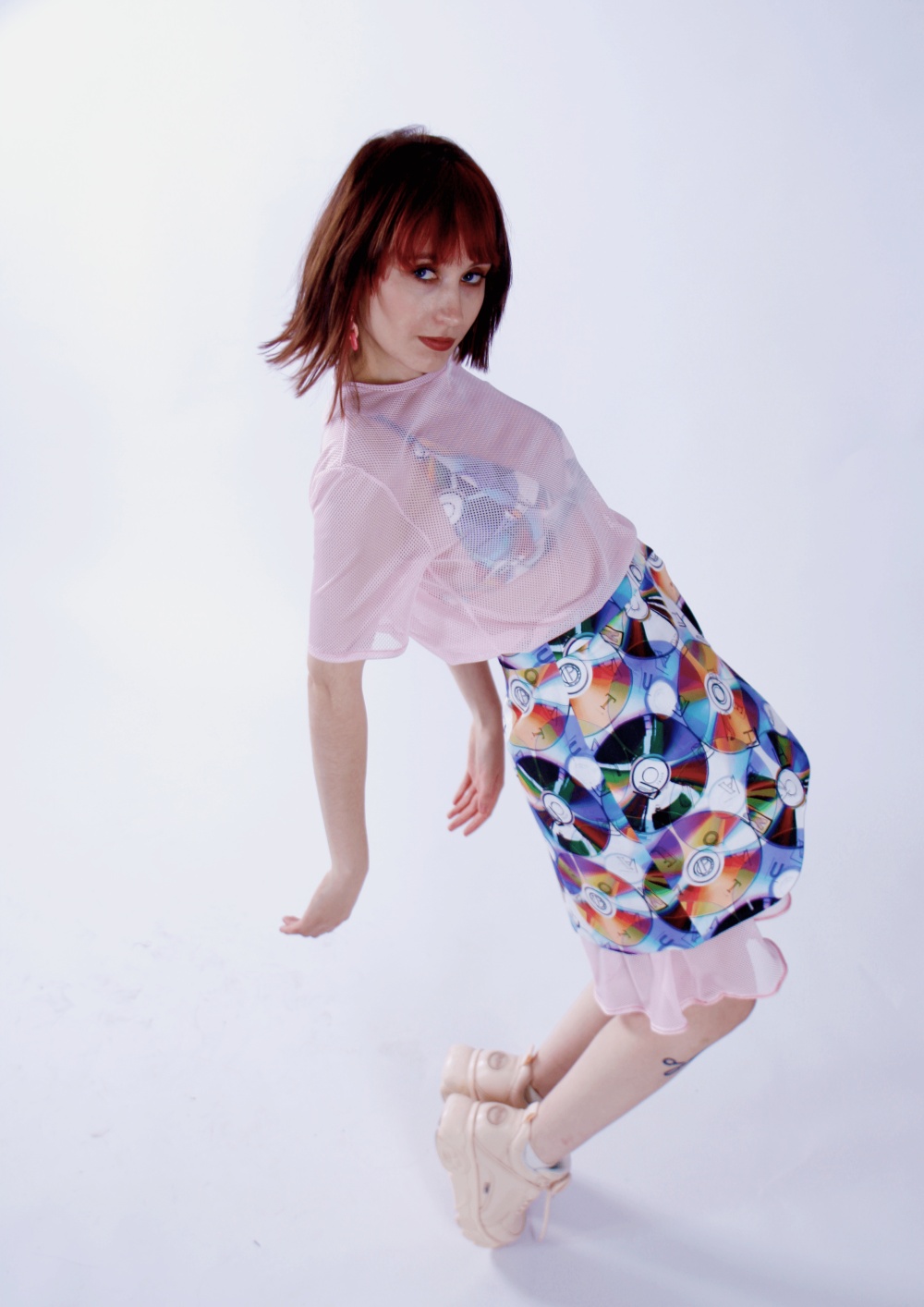 popculture expressions collection skirt bustier blush