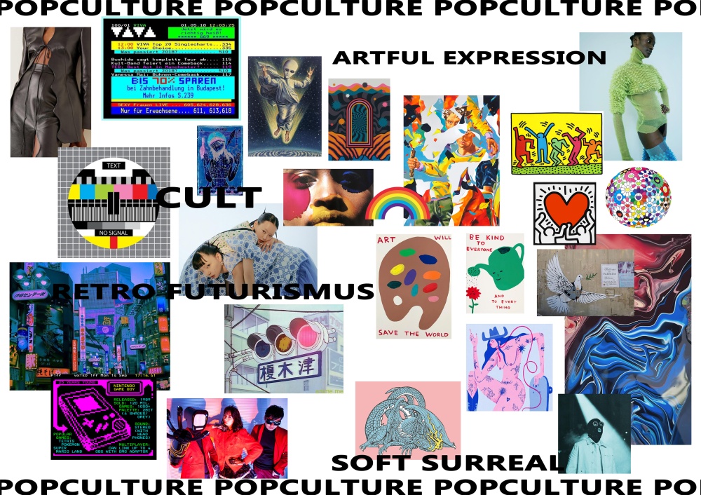 popculture expressions collection moodboard